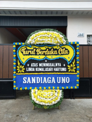 Papan Bunga Duka di Mamosalato